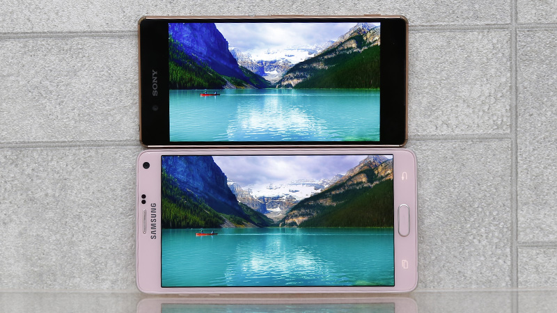 So sánh galaxy note 4 và sony xperia z3 plus So sánh galaxy note 4 và sony xperia z3 plus