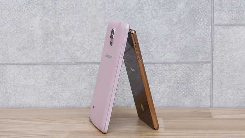 So sánh galaxy note 4 và sony xperia z3 plus So sánh galaxy note 4 và sony xperia z3 plus