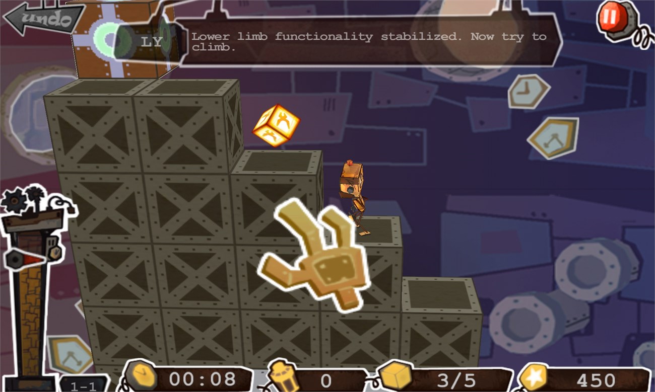 Robo5: Xếp hình cùng chú rô bốt tí hon Robo5: 3D Action Puzzle 6