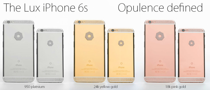 Các phiên bản iPhone 6s giá khủng của Brikk Các phiên bản iPhone 6s giá khủng của Brikk