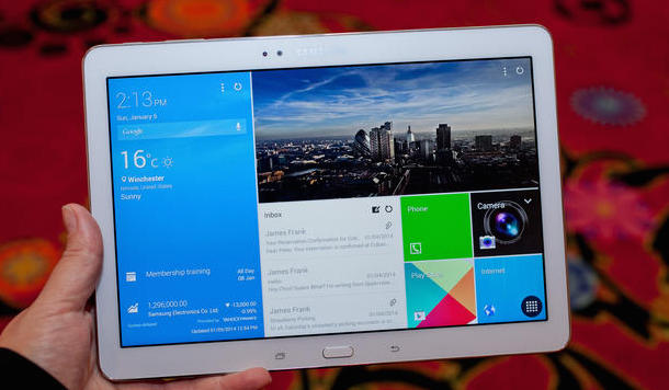 Một chiếc tablet Samsung Một chiếc tablet Samsung