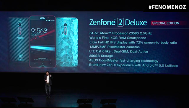 ZenFone 2 Deluxe Special Edition ra mắt ở Brazil ZenFone 2 Deluxe Special Edition ra mắt ở Brazil