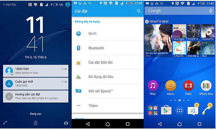 giao dien sony xperia c4 dual giao dien sony xperia c4 dual