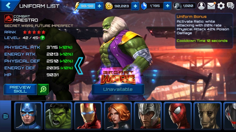 Marvel Future Fight update v1.4.2 8