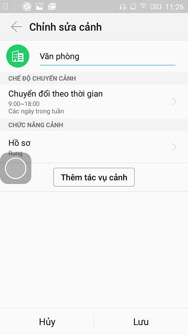 Chỉnh sửa cảnh