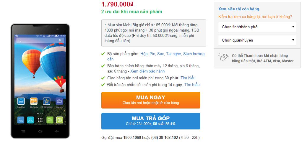 Mobiistar Lai Zoro lên kệ Thegioididong Mobiistar Lai Zoro lên kệ Thegioididong