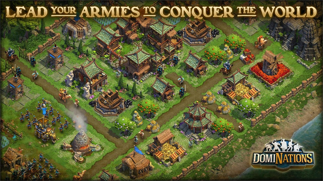 DomiNations: Chìm trong thế chiến thứ nhất đầy khói lửa