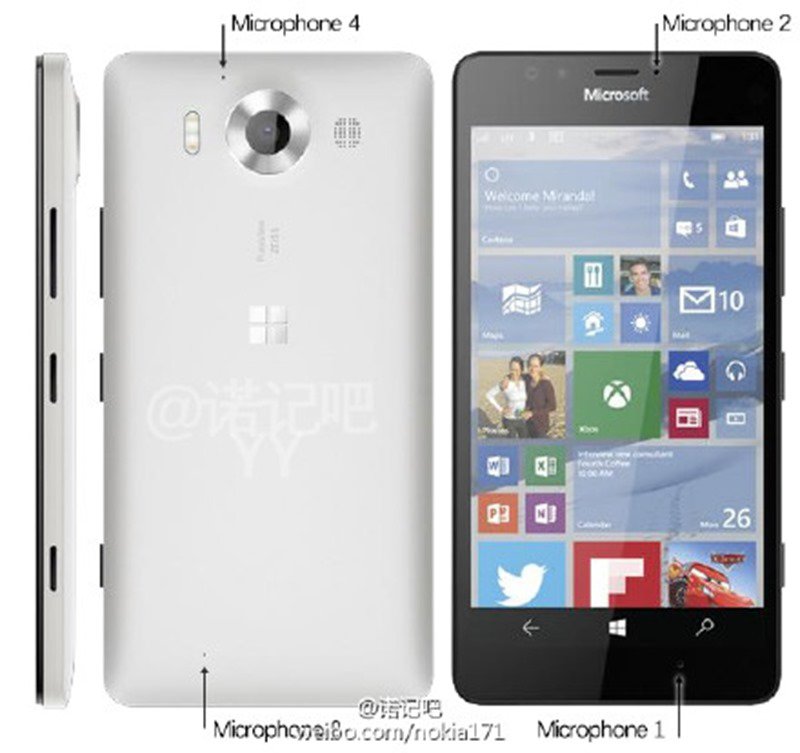 Bản Lumia 940 màu trắng Bản Lumia 940 màu trắng