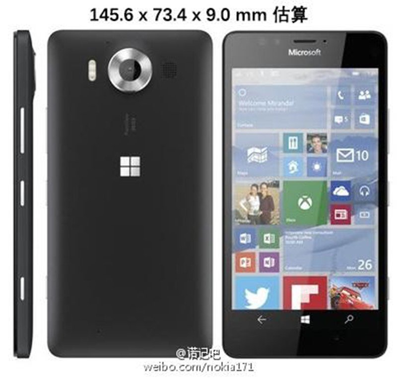 Lumia 940 màu đen kèm thông số kích thước Lumia 940 màu đen kèm thông số kích thước