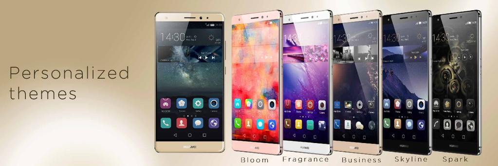 Huawei Mate S có thiết kế khá bắt mắt