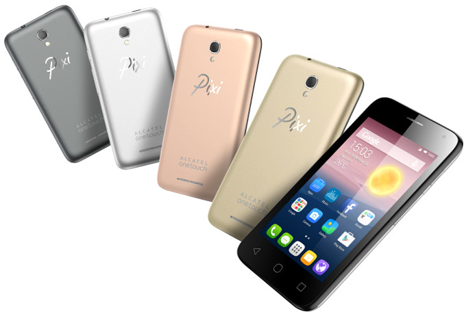 OneTouch Pixi First có nhiều màu sắc OneTouch Pixi First có nhiều màu sắc