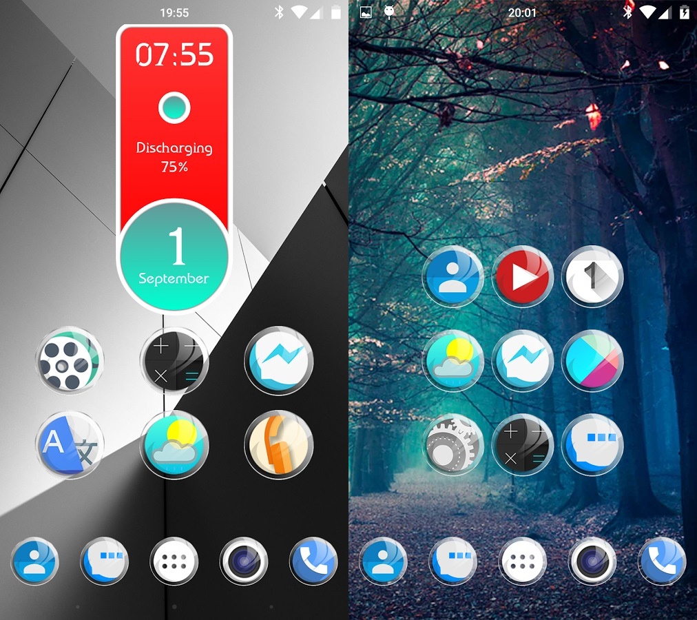 Crystal Glass - icon pack