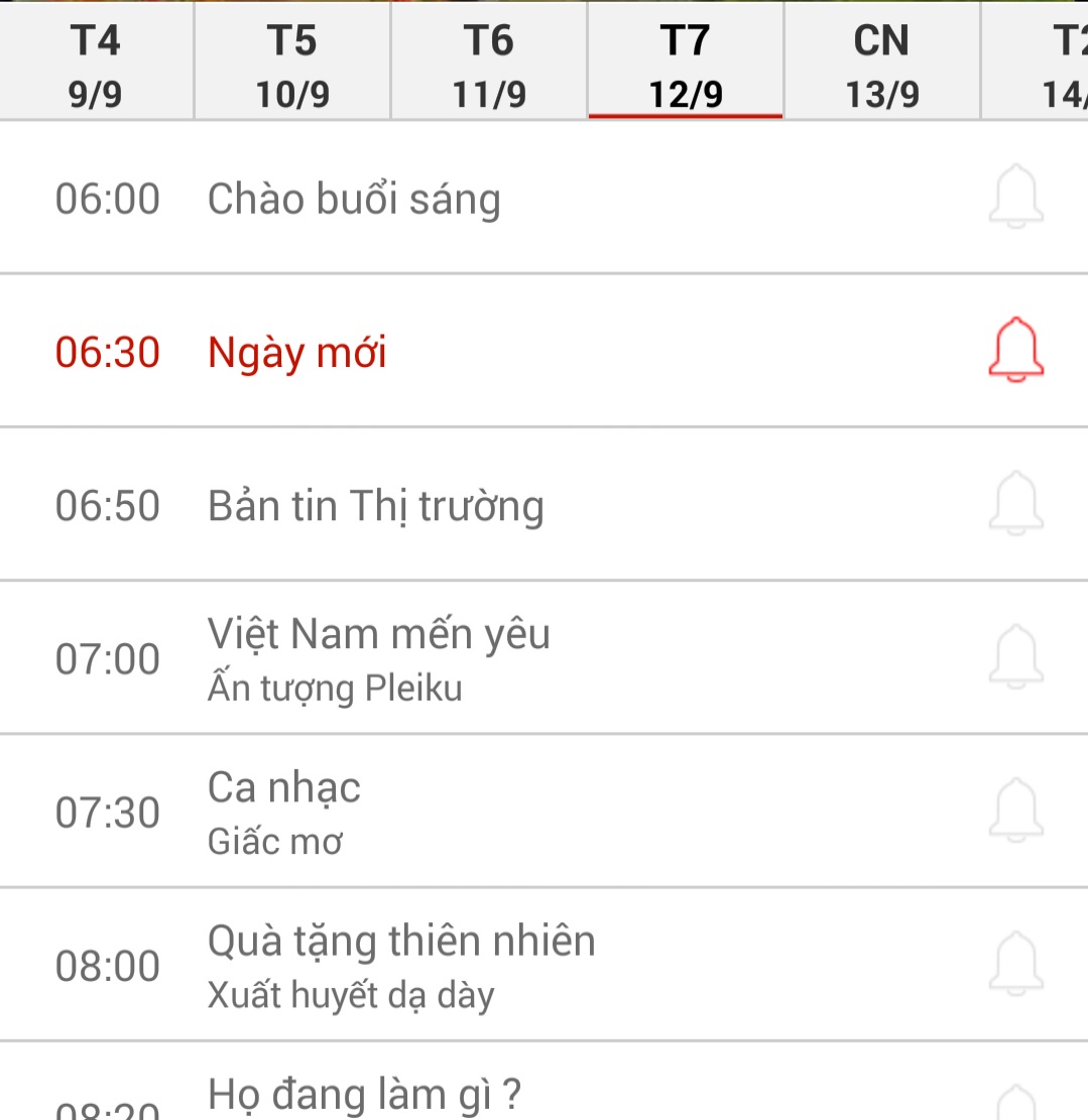 Ứng dụng VTV Go 6 Ứng dụng VTV Go 6