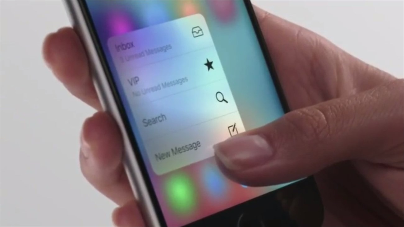 3D Touch rất ưu việt