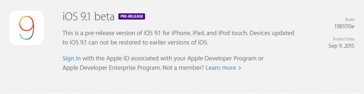 iOS 9.1 sẵn sàng cho các lập trình viên, hỗ trợ Apple Goodies mới iOS 9.1 sẵn sàng cho các lập trình viên, hỗ trợ Apple Goodies mới
