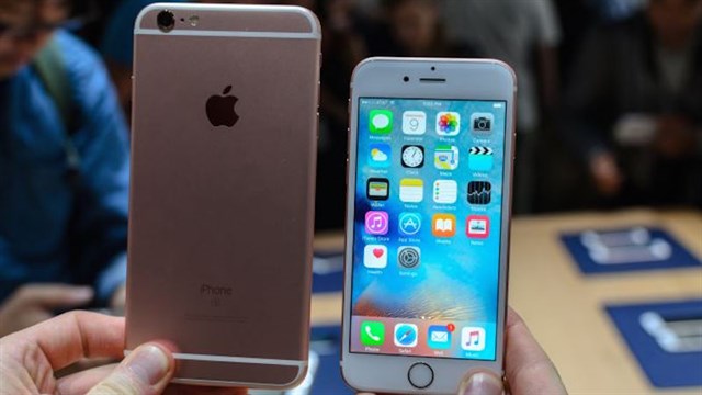 iPhone 6s màu vàng hồng iPhone 6s màu vàng hồng