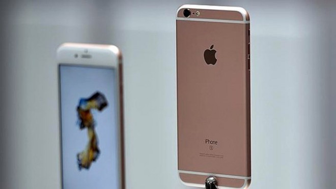 iPhone 6s hồng vàng