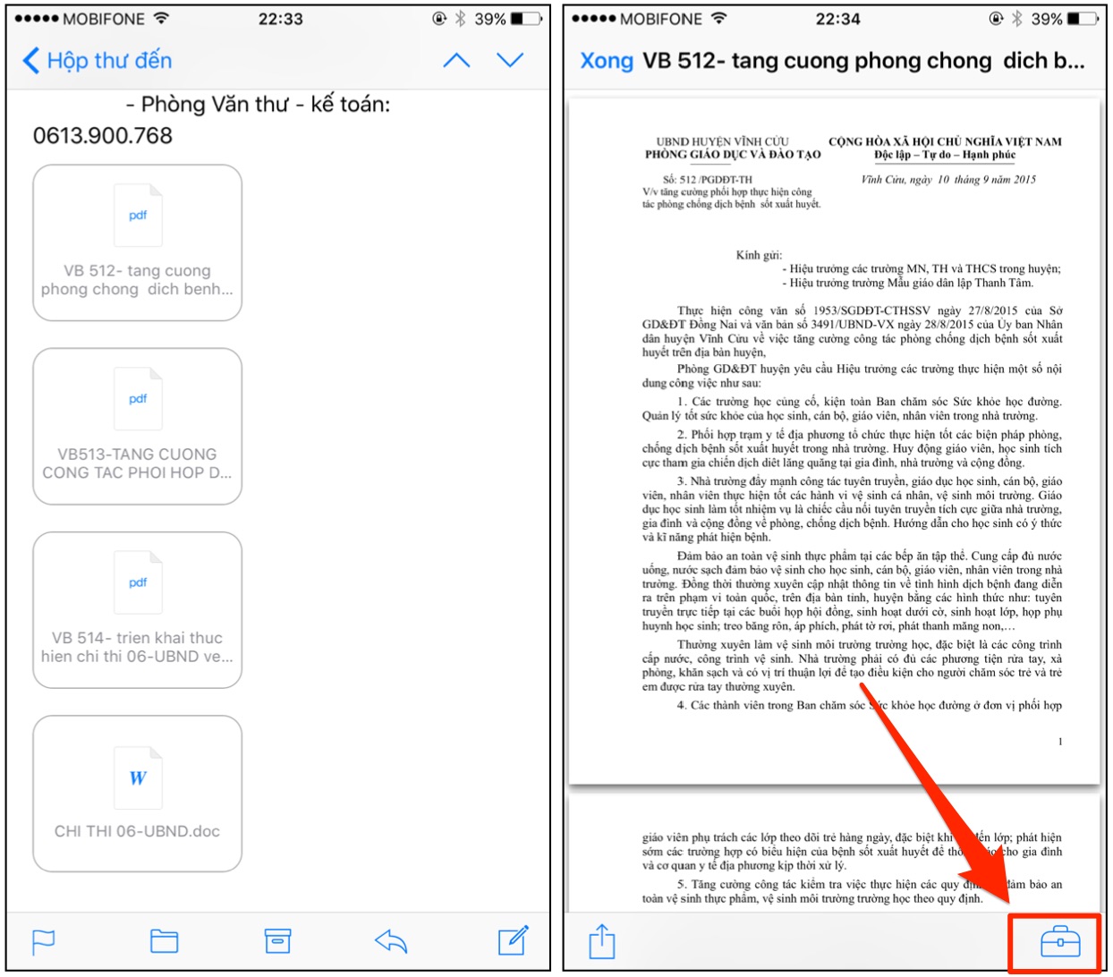 Chú thích cho tệp đính kèm trực tiếp trong Mail Chú thích cho tệp đính kèm trực tiếp trong Mail