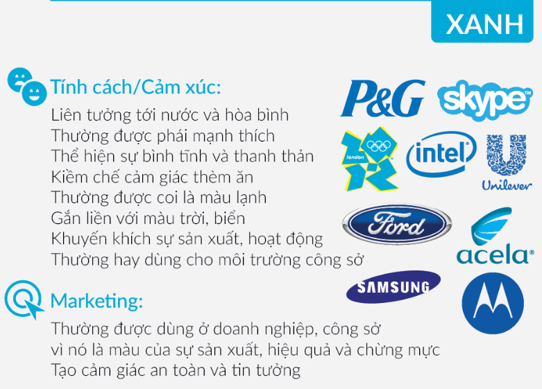 Màu xanh dương