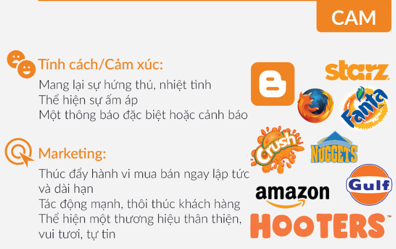 Màu cam