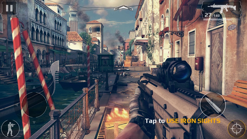 Trải nghiệm chơi game Modern Combat 5 trên Galaxy Note 5 Trải nghiệm chơi game Modern Combat 5 trên Galaxy Note 5
