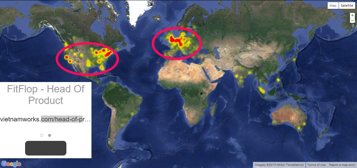 facebook down map