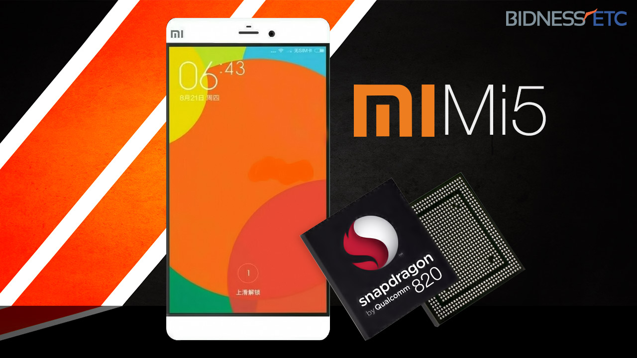 Xiaomi Mi5 sẽ chạy chip Snapdragon 820