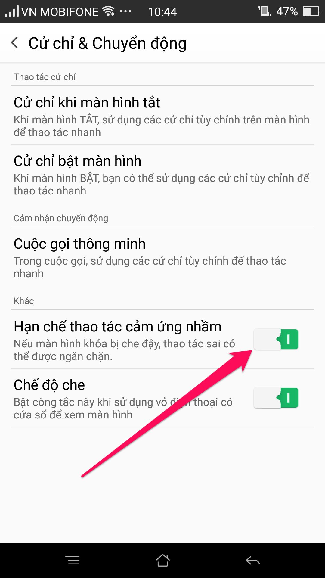Hạn chế cảm ứng sai OPPO R7 Plus Hạn chế cảm ứng sai OPPO R7 Plus