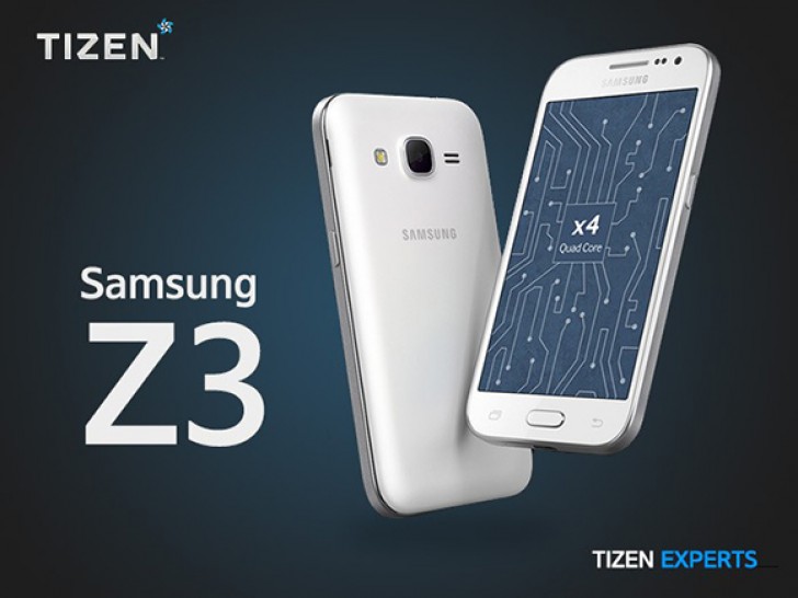 Samsung Z3 hỗ trợ mạng 4G sẽ có pin khiêm tốn hơn?