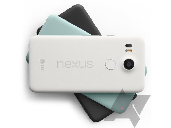 Mặt sau của Nexus 5X