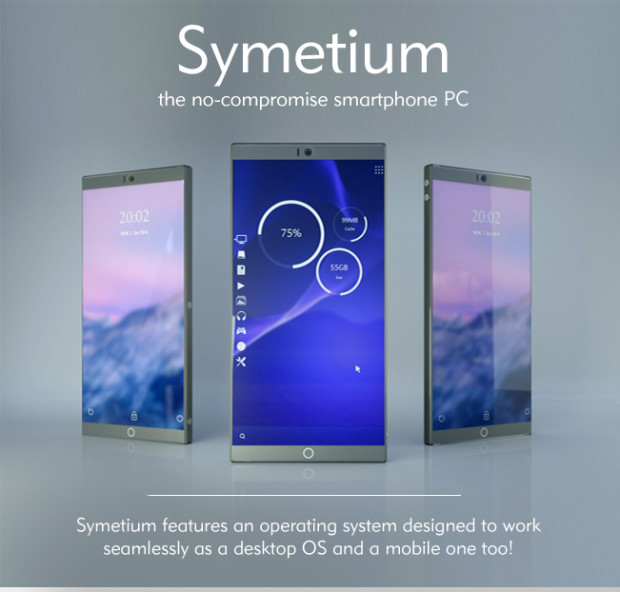 Symetium: Smartphone Android có RAM 6GB, ROM 256GB Symetium: Smartphone Android có RAM 6GB, ROM 256GB