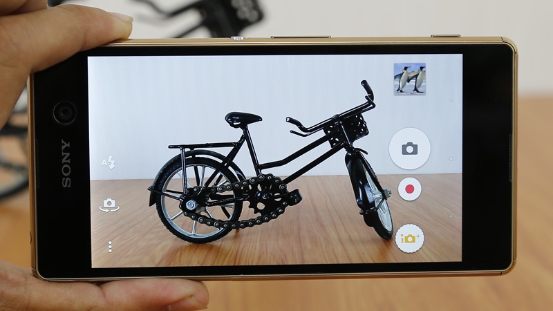 Giao diện Camera Sony M5 Dual Giao diện Camera Sony M5 Dual