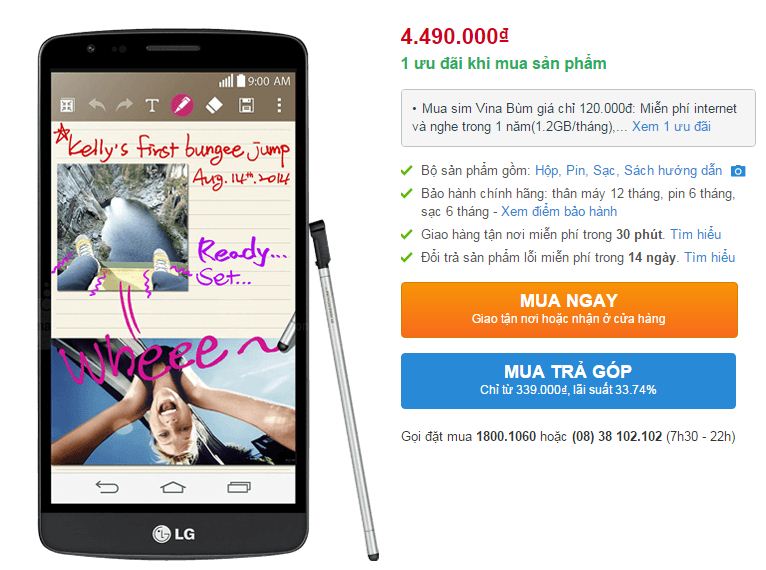 LG G3 Stylus