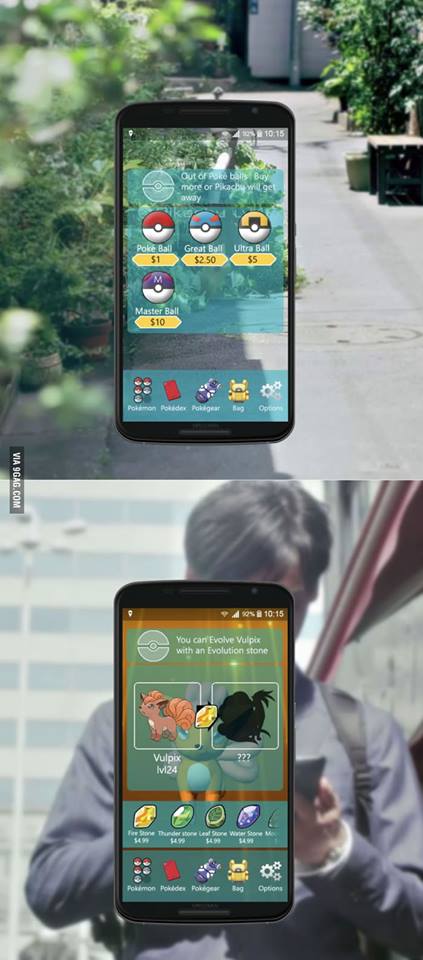Những hình ảnh hài hước về Pokémon GO 4 Liệu Pokémon GO có hút máu như thế này không?