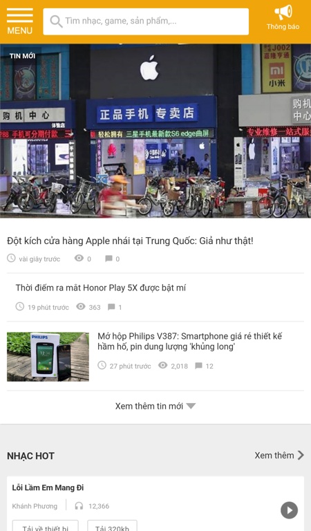Ứng dụng TGDD 1 Ứng dụng TGDD 1