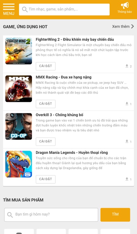 Ứng dụng TGDD 5 Ứng dụng TGDD 5
