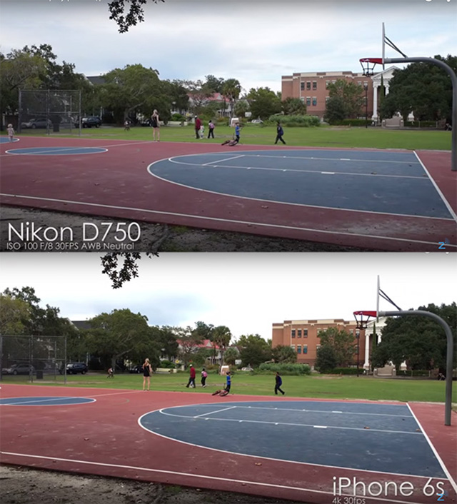 Nikon D750 vs iPhone 6s Nikon D750 vs iPhone 6s
