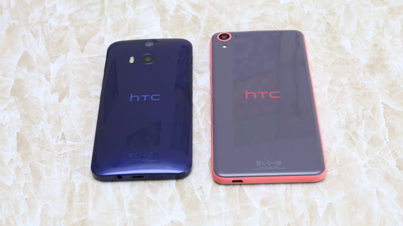 Mặt lưng HTC Desire 826 và HTC Butterfly 2