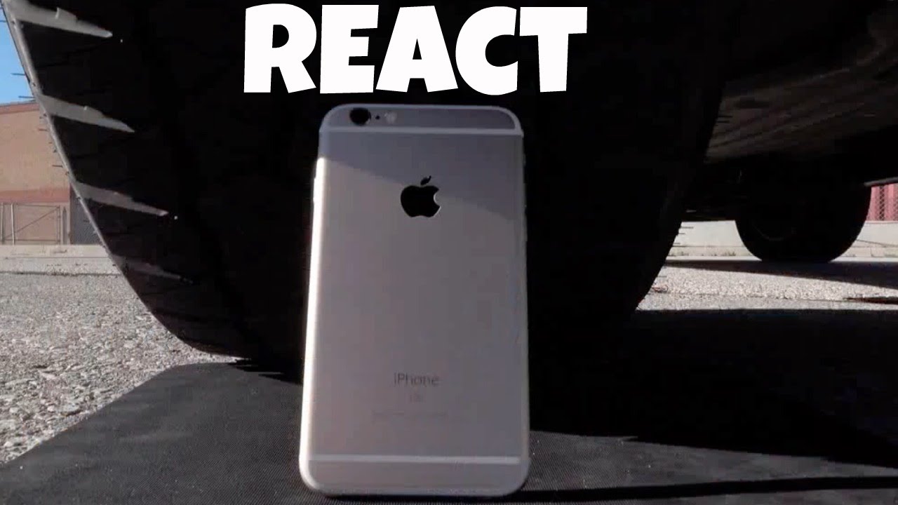 iPhone 6s vẫn toàn vẹn khi bị xe bán tải cán qua! iPhone 6s vẫn toàn vẹn khi bị xe bán tải cán qua!