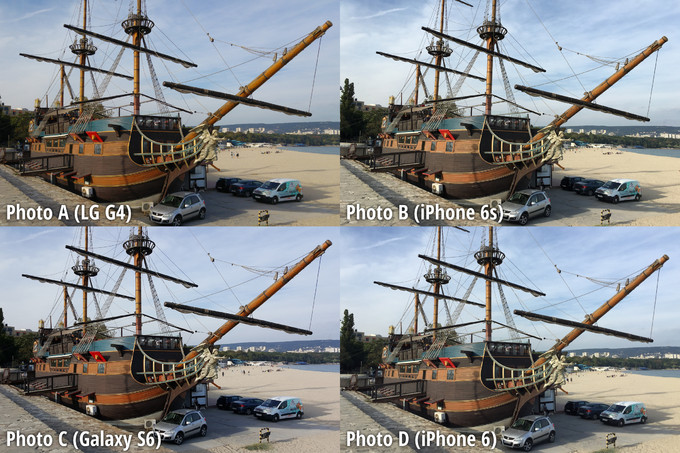 iPhone 6s và Galaxy S6 iPhone 6s và Galaxy S6