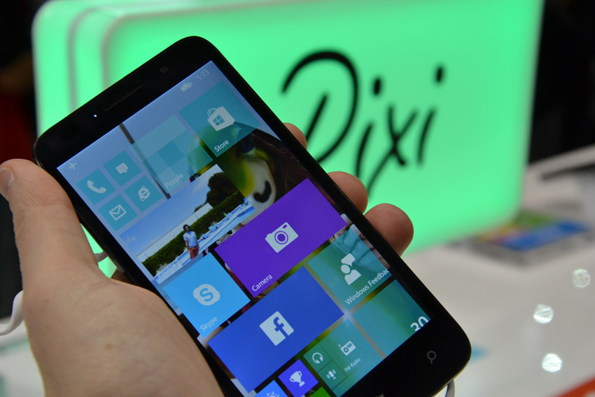 Alcatel sắp tung smartphone giá rẻ chạy Windows 10 Alcatel sắp tung smartphone giá rẻ chạy Windows 10
