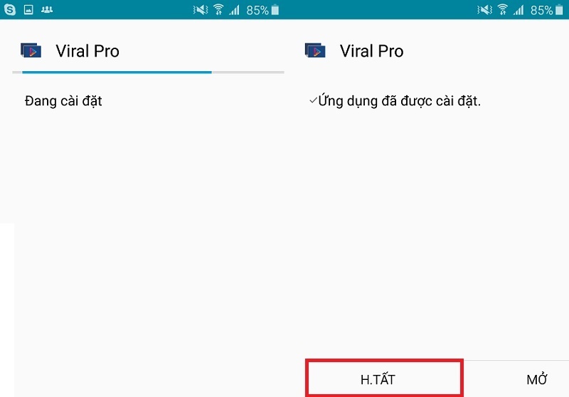 cài đặt ứng dụng cài đặt ứng dụng