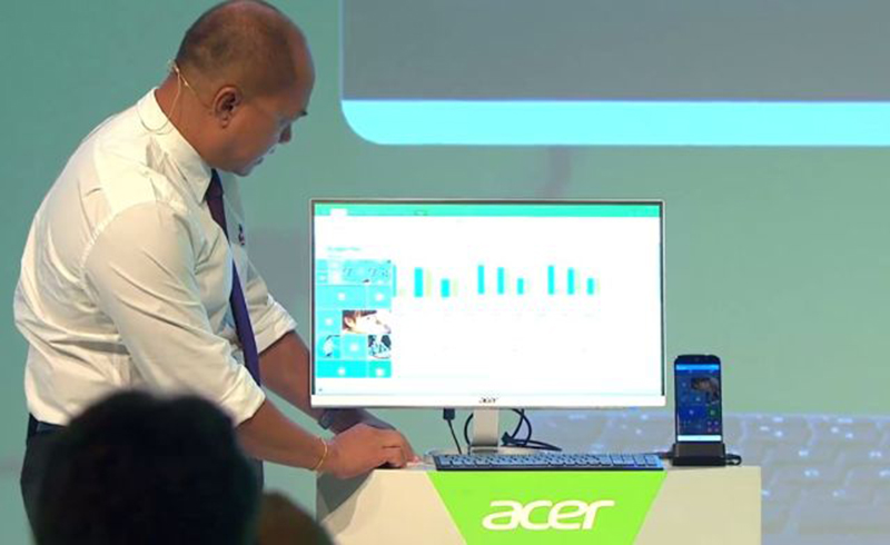 Tính năng continuum trên acer jade primo