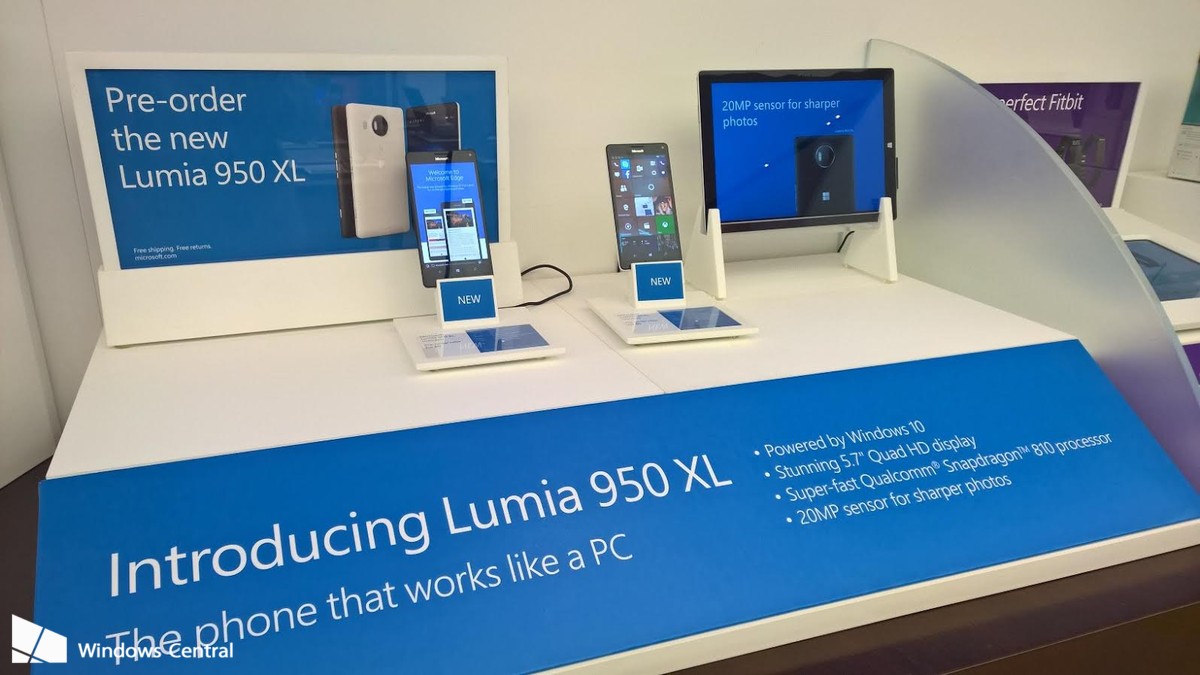 Lumia 950/950 XL vừa ra mắt