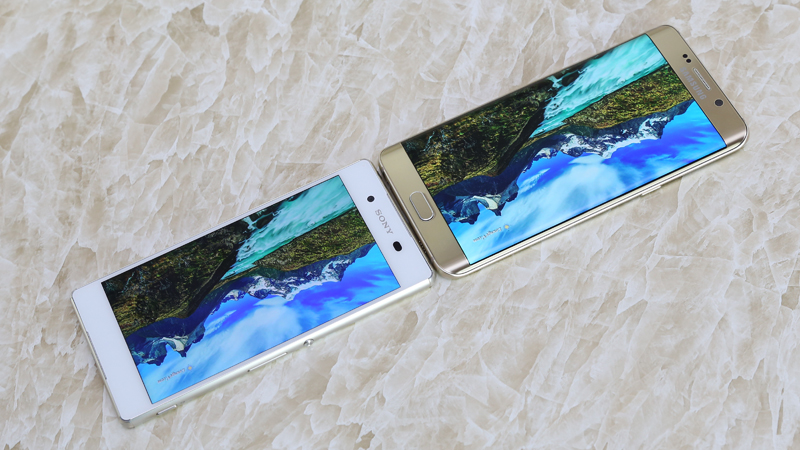 So sánh thiết kế Samsung Galaxy S6 Edge Plus và Sony Xperia Z3 Plus So sánh thiết kế Samsung Galaxy S6 Edge Plus và Sony Xperia Z3 Plus