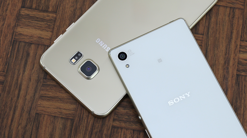 So sánh thiết kế Samsung Galaxy S6 Edge Plus và Sony Xperia Z3 Plus So sánh thiết kế Samsung Galaxy S6 Edge Plus và Sony Xperia Z3 Plus
