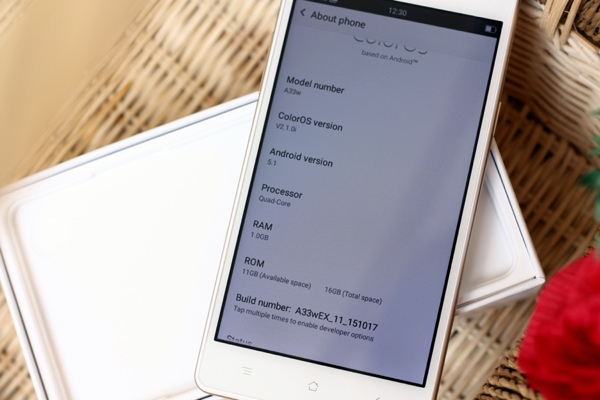 Chạy trên nền tảng Android 5.1 Lollipop Chạy trên nền tảng Android 5.1 Lollipop