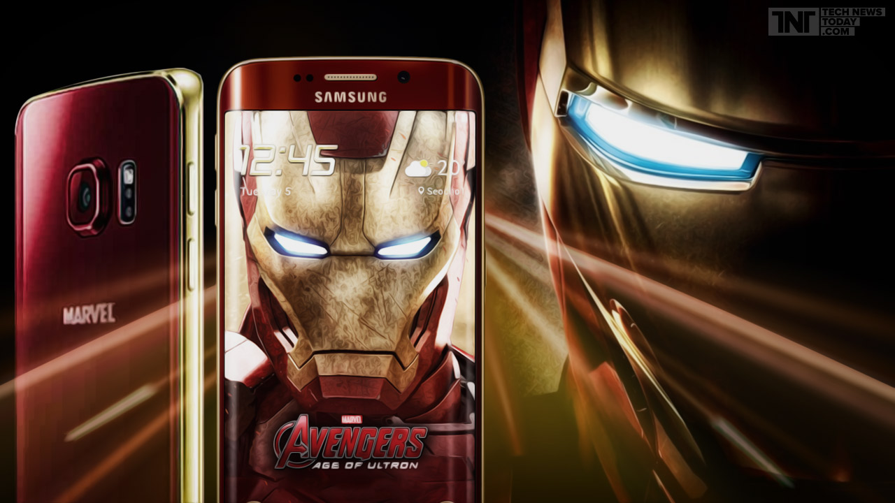 Samsung Galaxy S6 Edge Iron Man