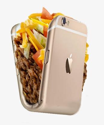 iPhone like hamburger iPhone like hamburger