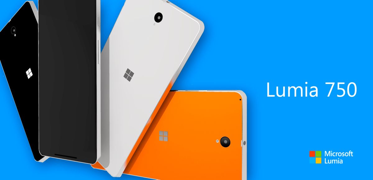 Lumia 750 có thiết kế bắt mắt, trẻ trung